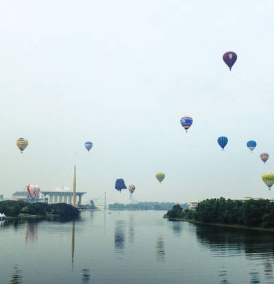 Hot Air Balloon Putrajaya布城熱氣球