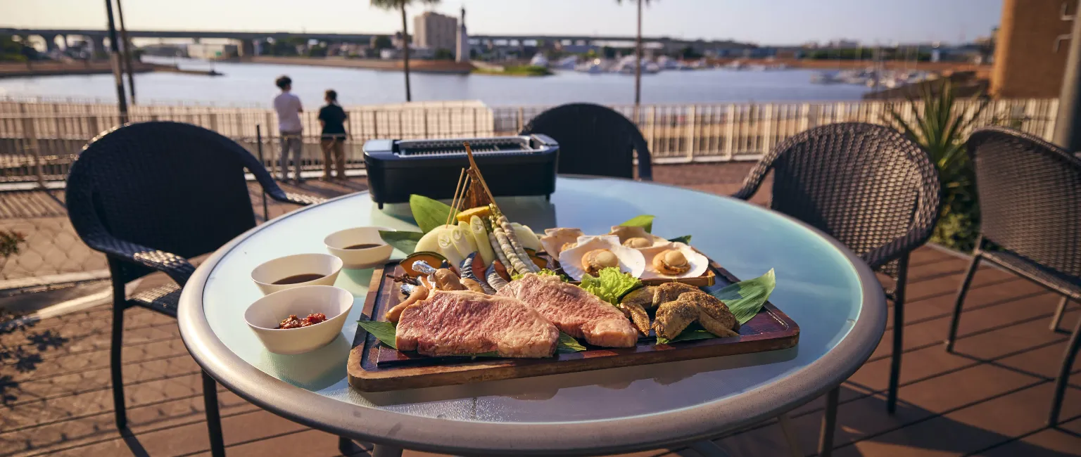 Limited Time Only | Jul. 10 – Sep. 30, 2026｜Seaside Terrace BBQ 2026 The hotel's first outdoor dining experience