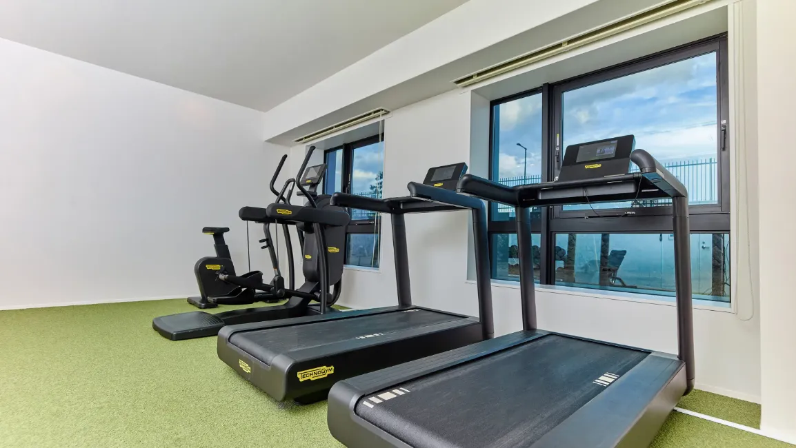 Fitness Room Featuring Technogym Equipment Now Open