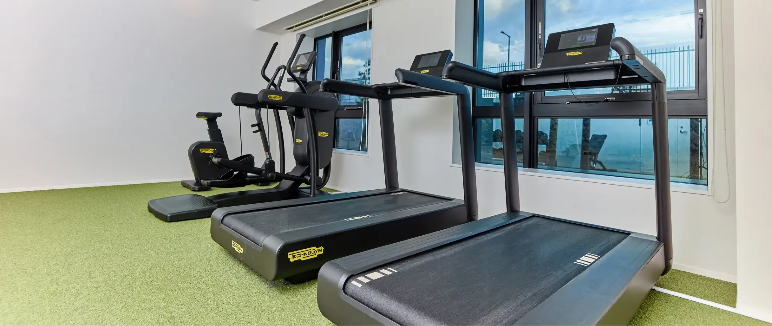 Fitness Room Featuring Technogym Equipment Now Open
