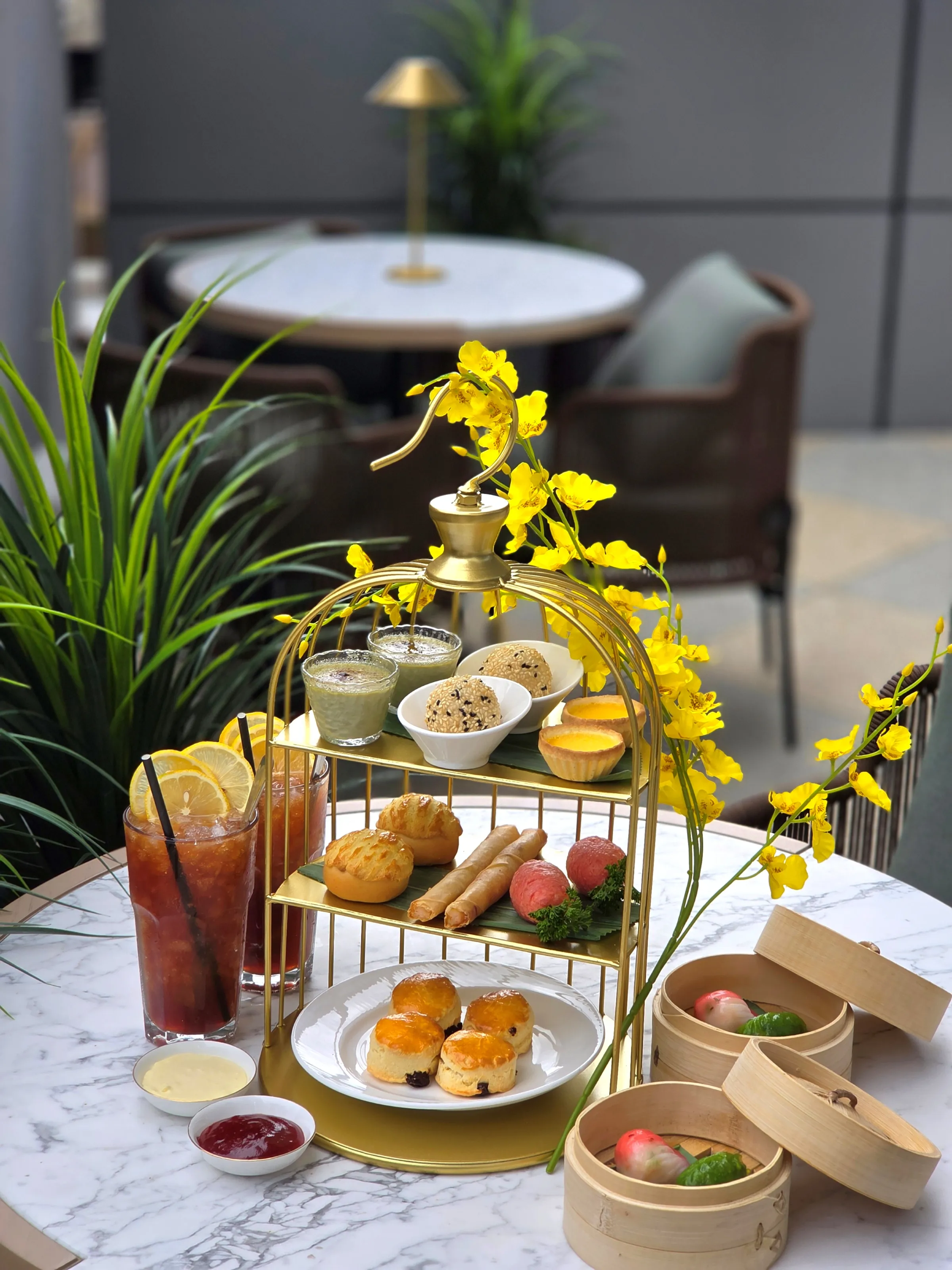 Canary Gold Afternoon Tea