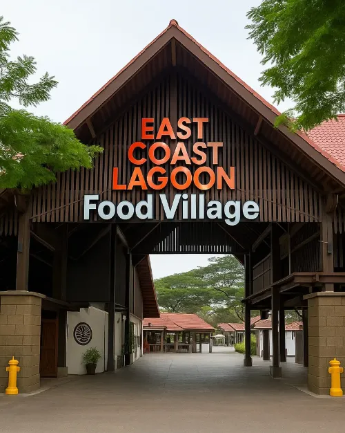 东海岸人工湖美食村