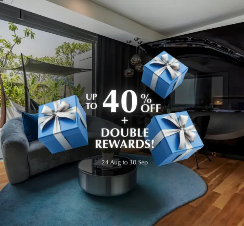 Double Points, Double Your Rewards – Members Enjoy Up to 40% Off Direct Bookings
