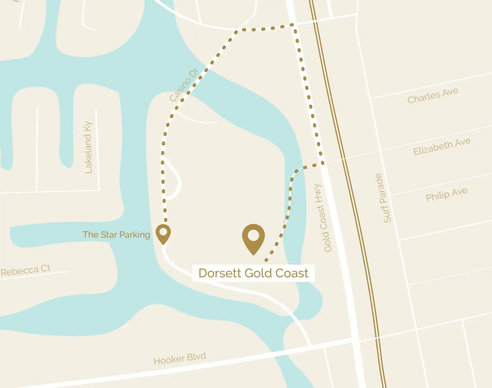 Getting to The Star Car Park from Dorsett’s Lobby