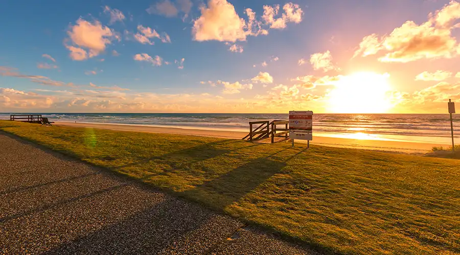 Sunrise at Narrowneck Main Beach