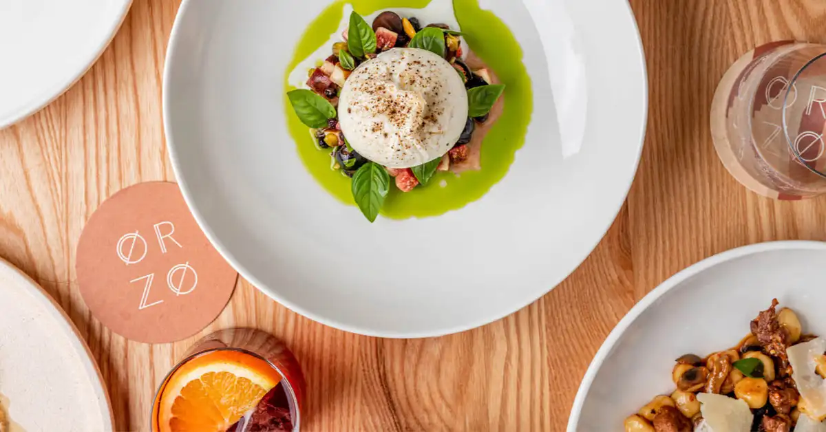 Orzo Italian restaurant, Broadbeach