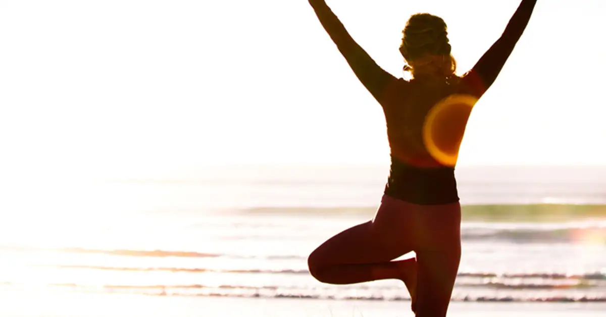 yoga on the beach gold coast