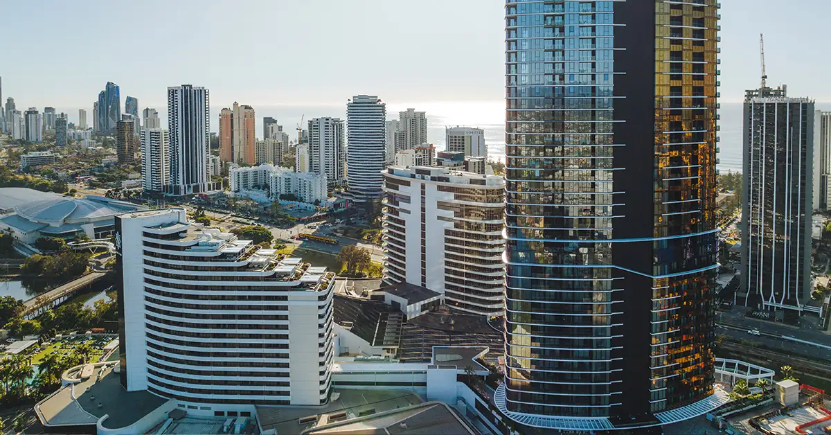 dorsett gold coast panoramic view