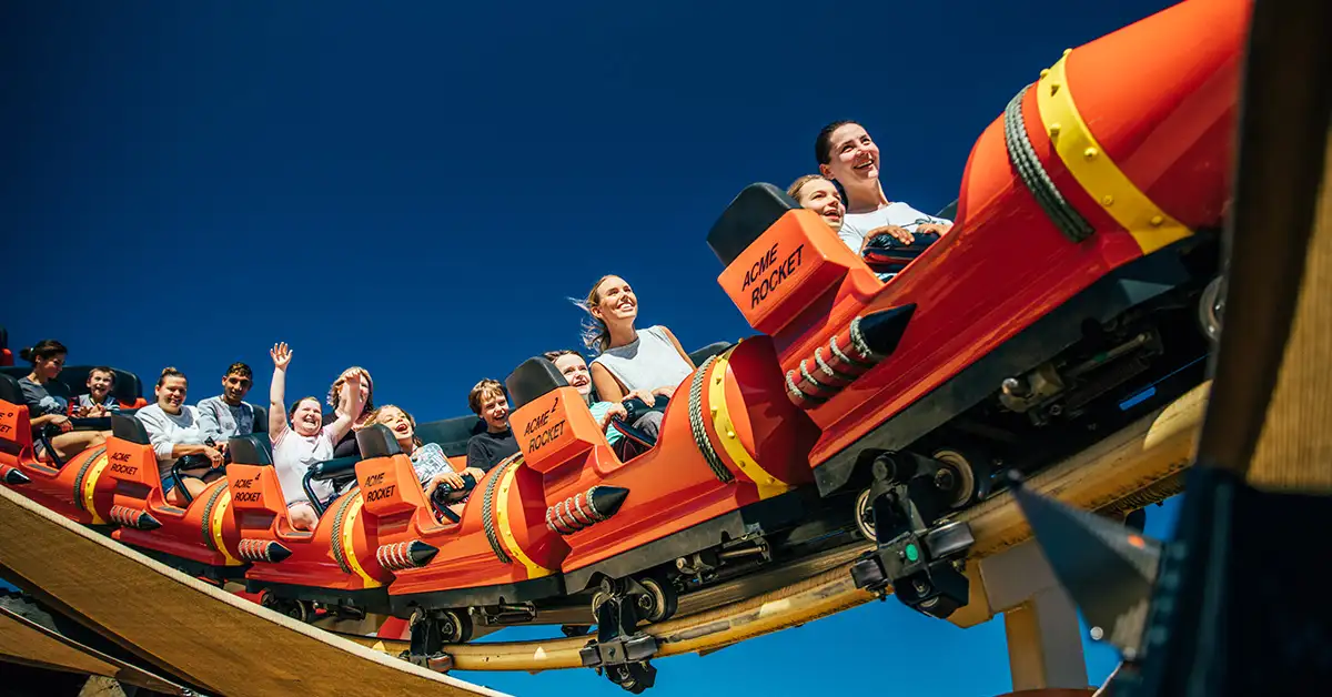 gold coast theme parks roller coaster