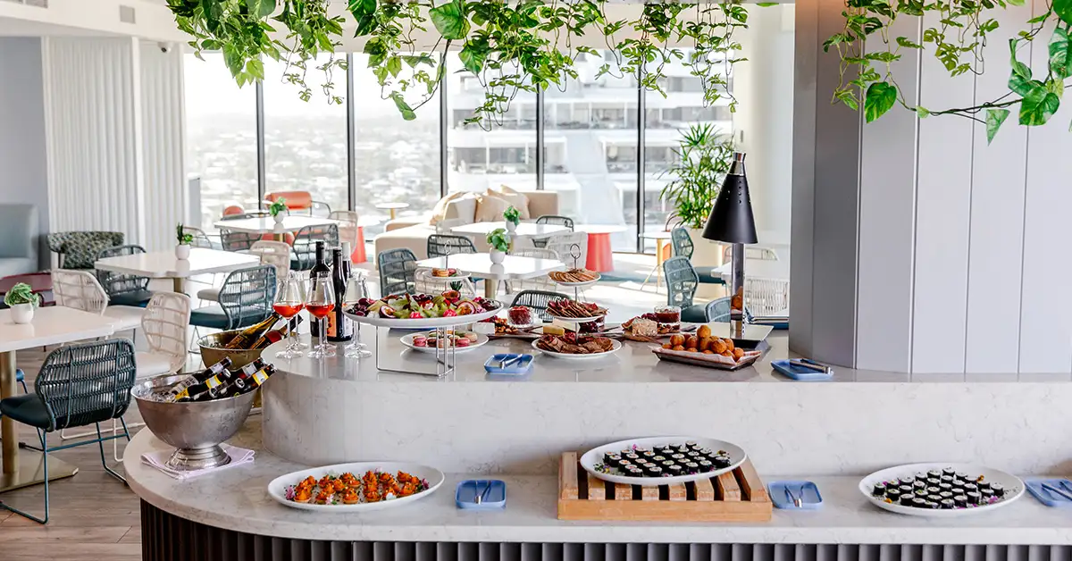 Skyline views from Dorsett Gold Coast&rsquo;s executive lounge