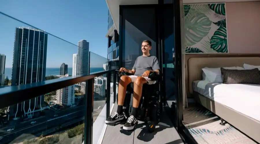 Dorsett Gold Coast Accessible Hotel room Dorsett Gold Coast Accessible Hotel room