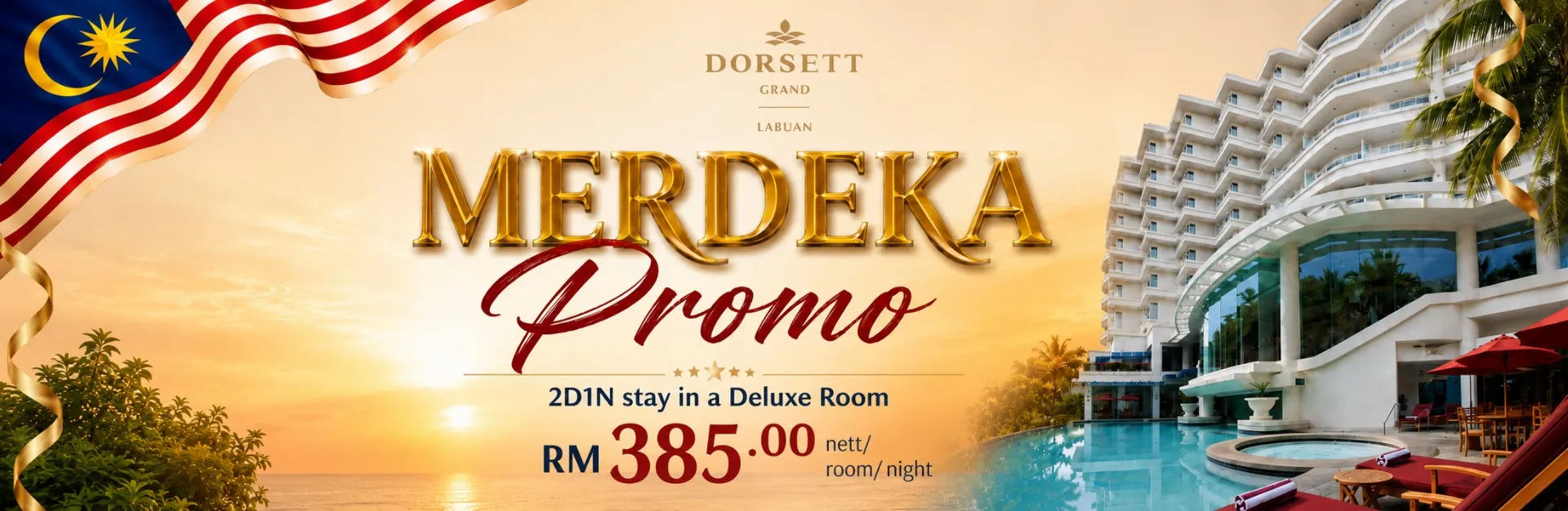 Celebrate Merdeka with an Exclusive Stay
