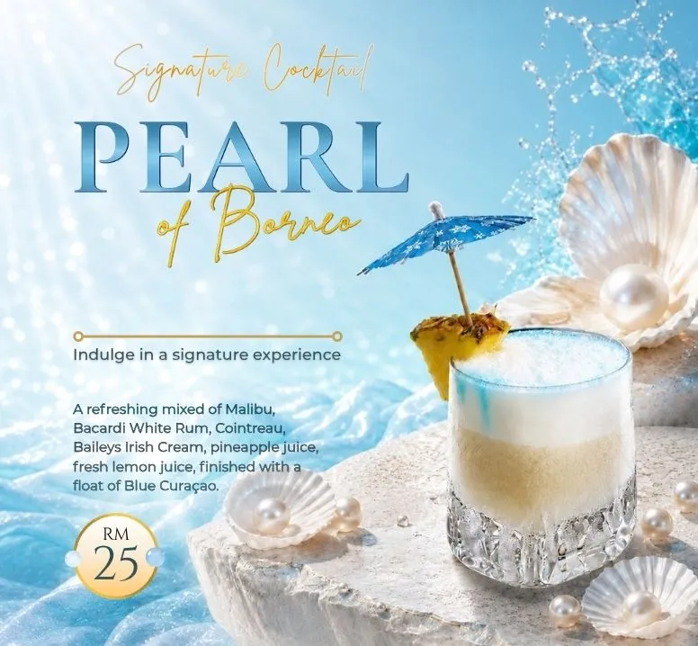 Pearl of Borneo – Signature Cocktail