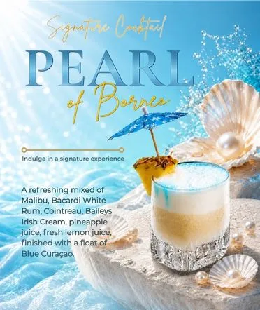 Pearl of Borneo – Signature Cocktail