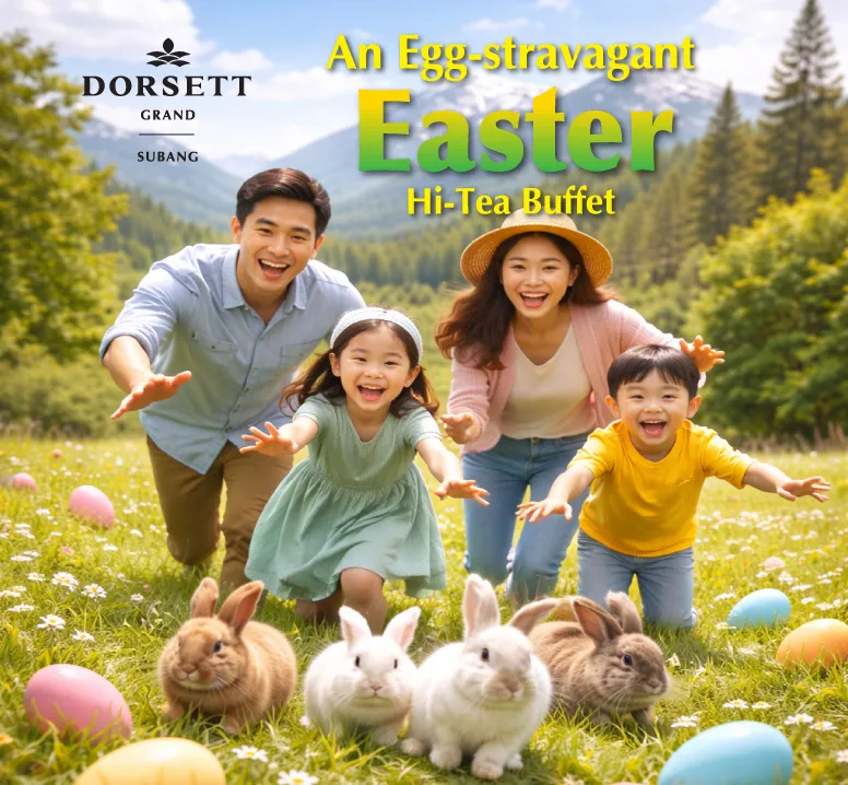 An Egg-stavagant Easter Hi-Tea Buffet