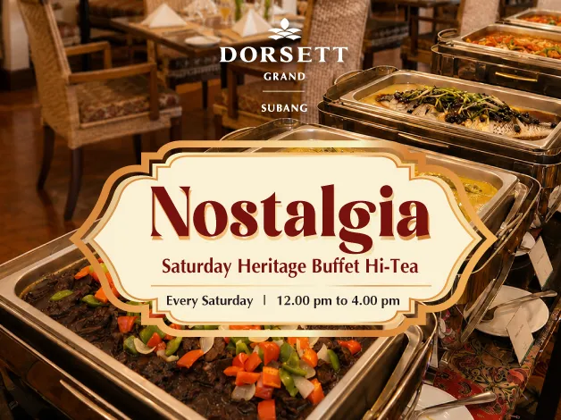 Nostalgia Saturday Heritage Hi-Tea Buffet