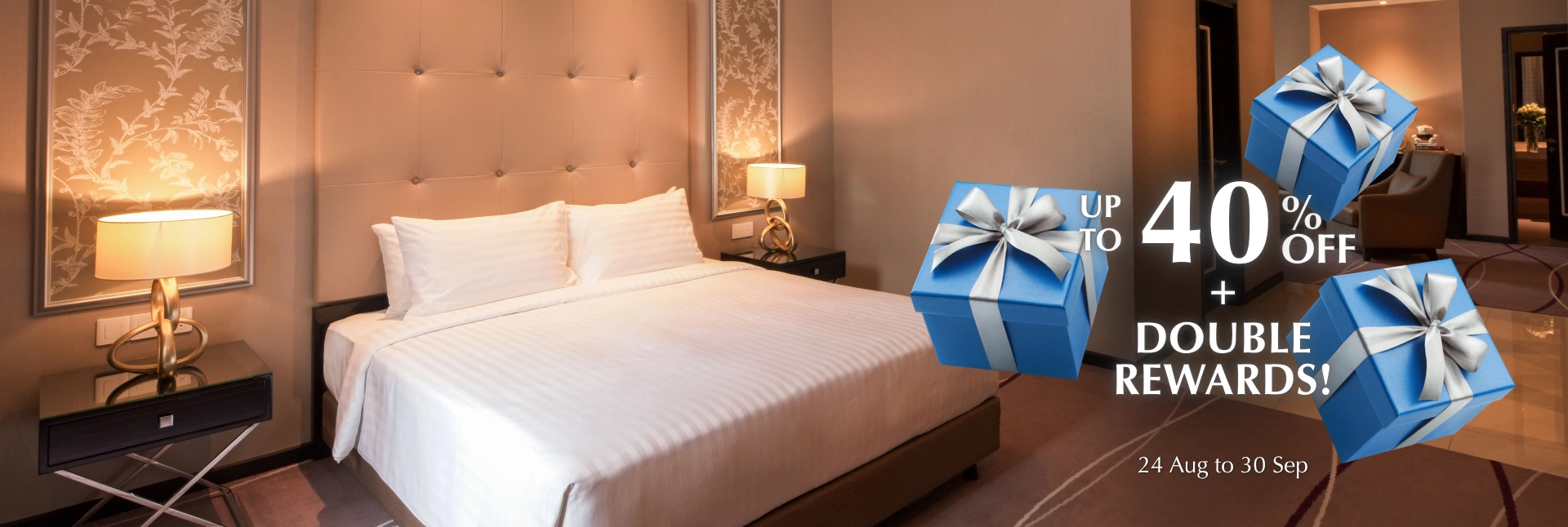 Double Points, Double Your Rewards – Members Enjoy Up to 40% Off Direct Bookings