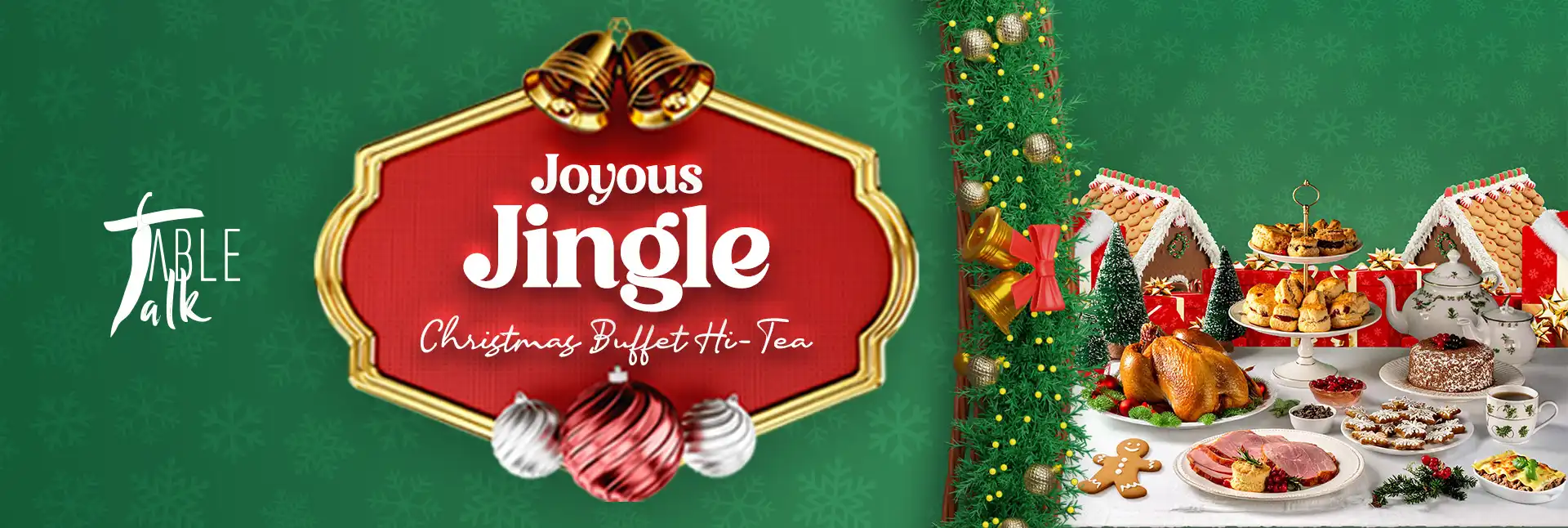 Joyous Jingle Christmas Buffet Hi-Tea