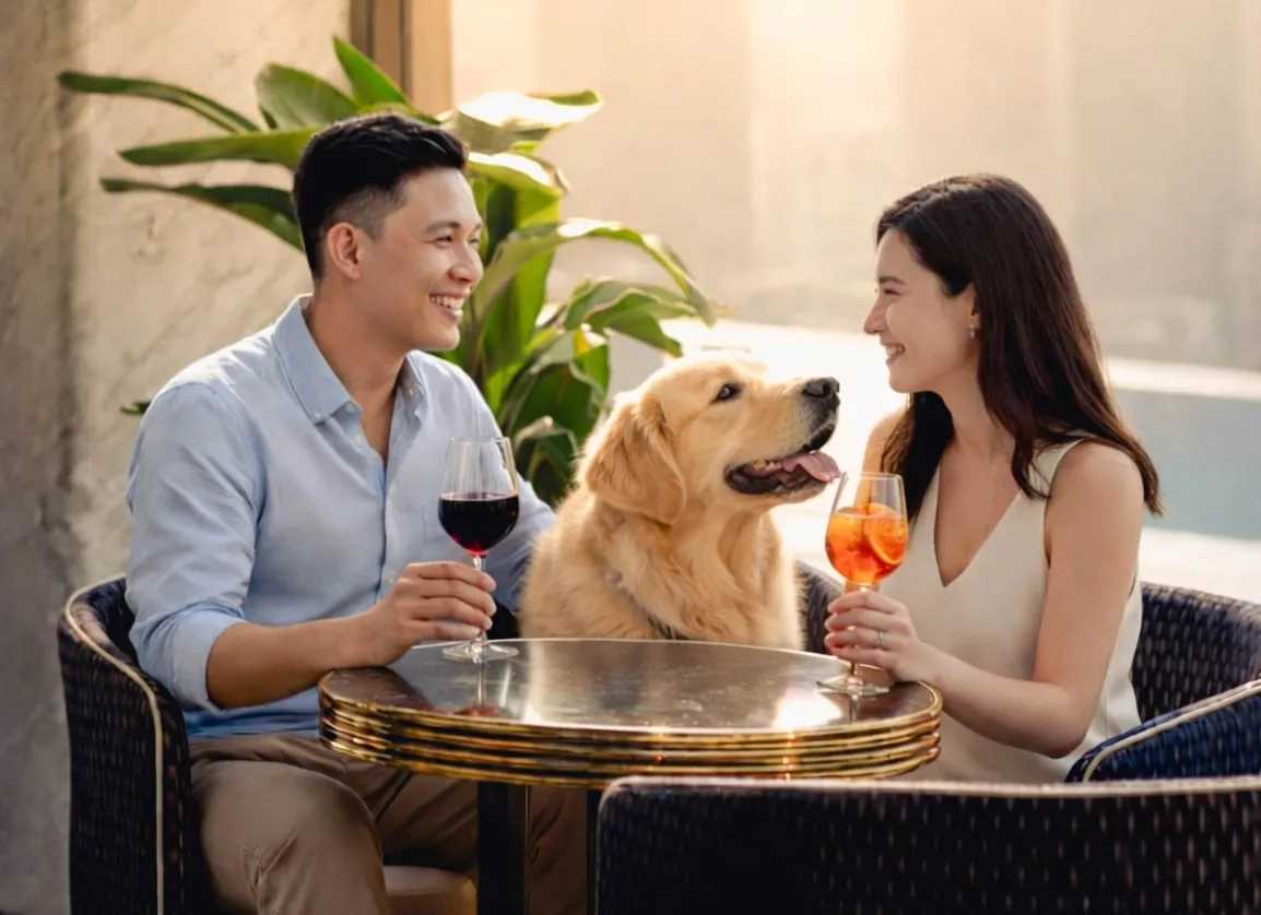 Pet-Friendly Dining - Indoor & Outdoor Dining Area