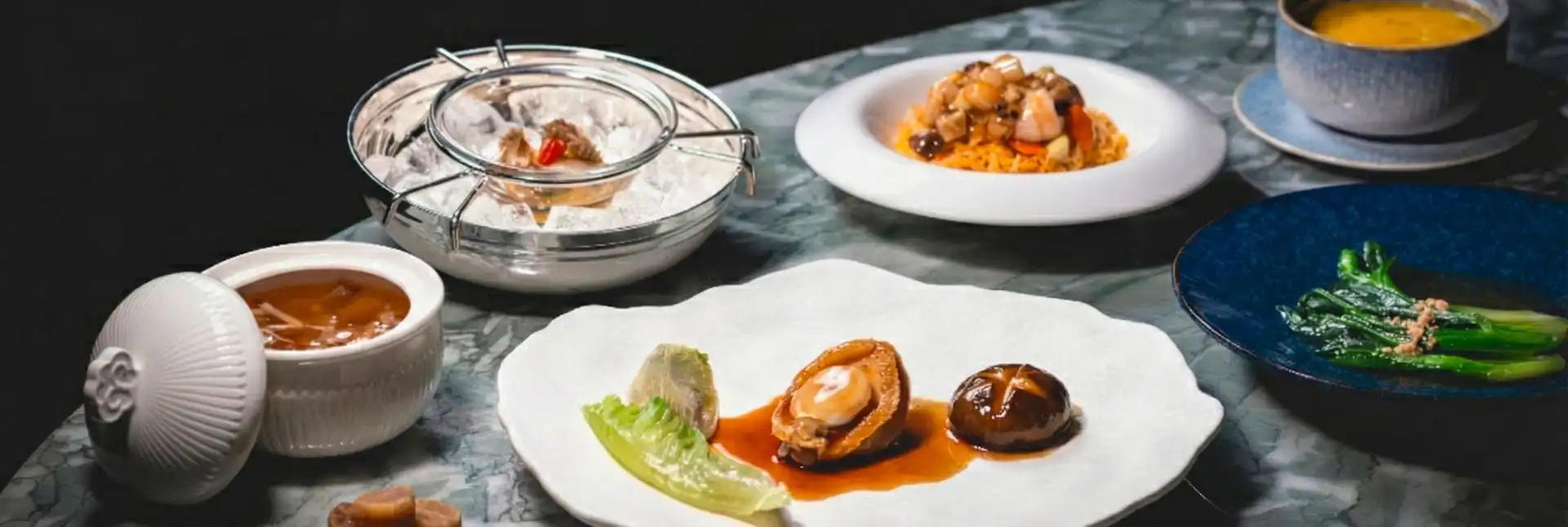 New Six-Course Abalone Set Menu