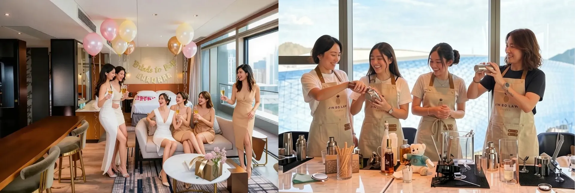 Bridal Shower Package with Jin Bo Law Mixology Class