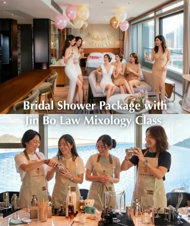 Bridal Shower Package with Jin Bo Law Mixology Class