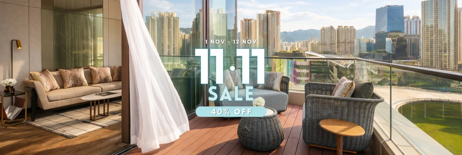 Double 11 Sale: Up to 40% OFF