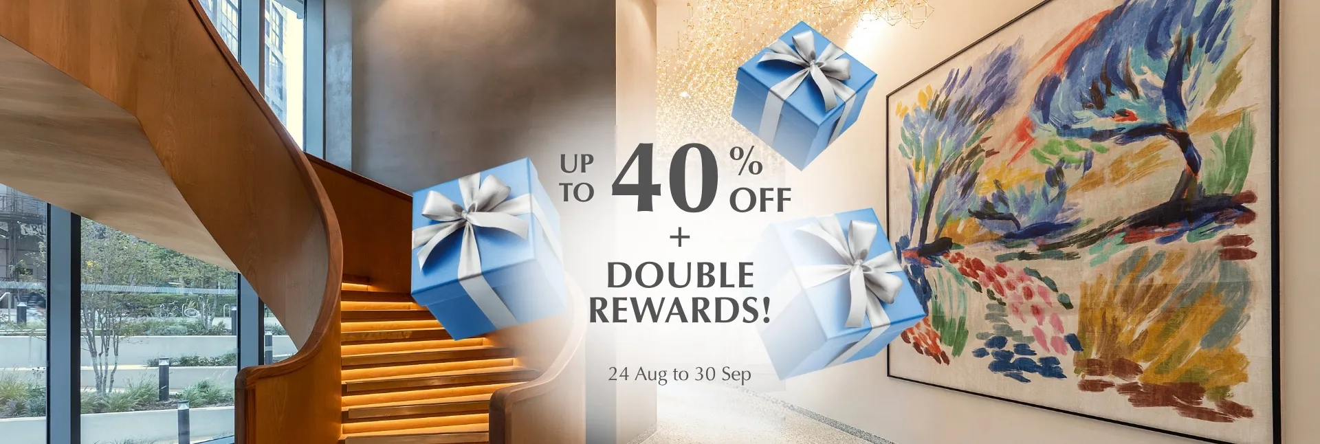 Double the Points, Double the Adventures - Member Exclusive 40% Off Direct Bookings