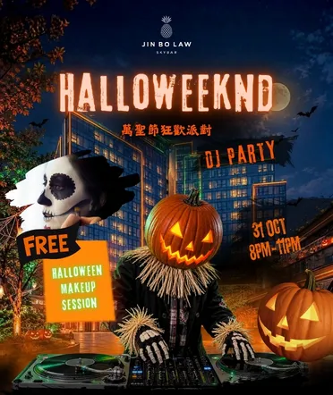 [31 Oct] HalloWeeknd DJ Party