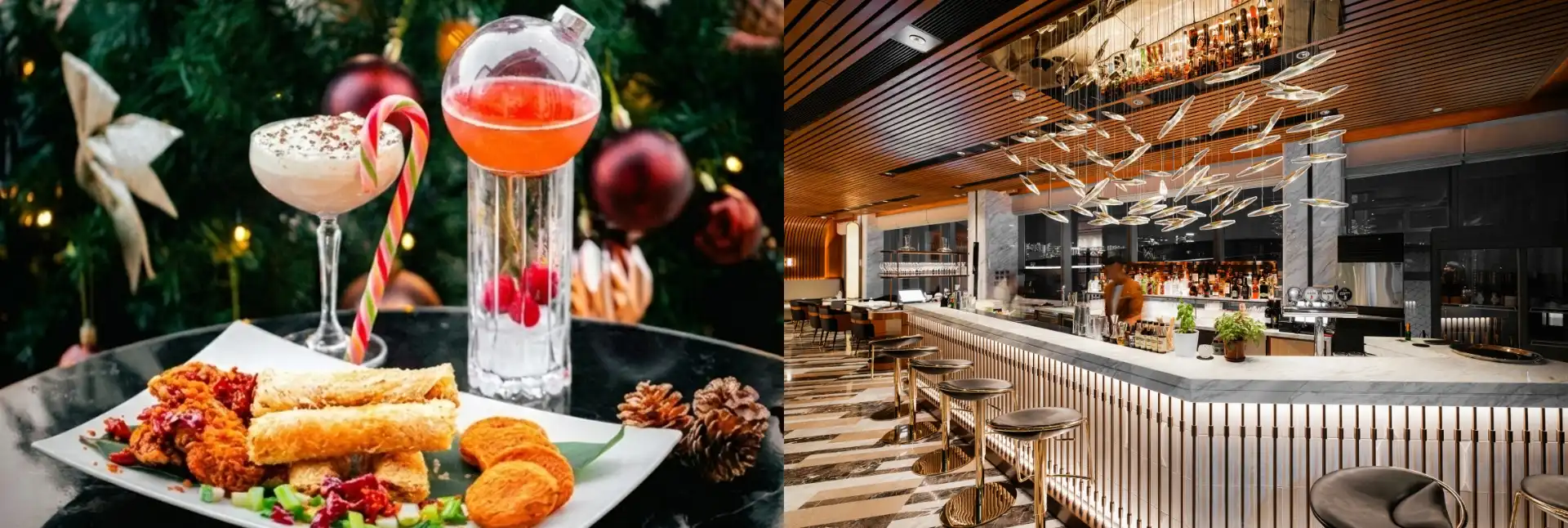 A Festive Toast for Two at Jin Bo Law Skybar