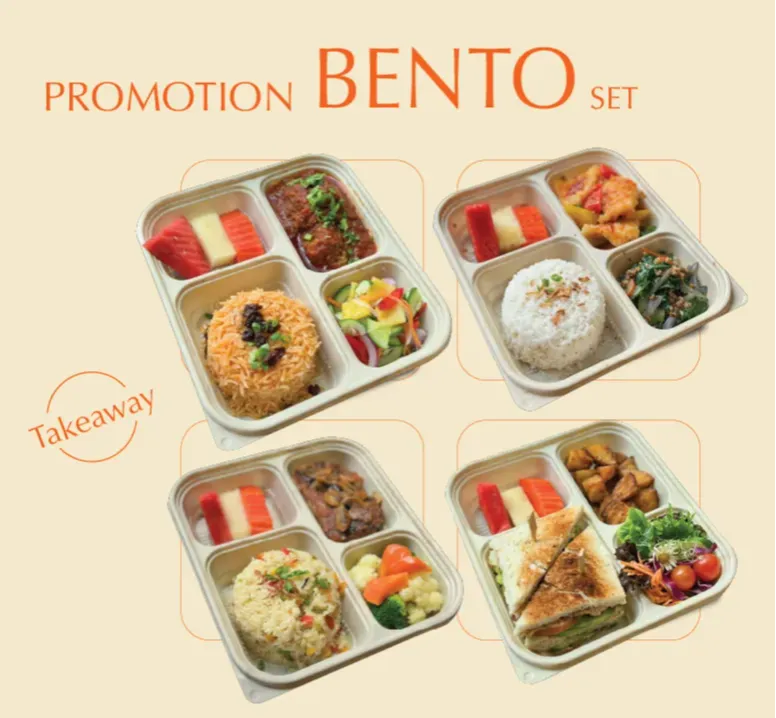 Bento Lunch and Coffee Break Set Takeaway