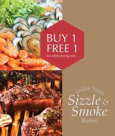 Friday Night: Sizzle and Smoke Buffet