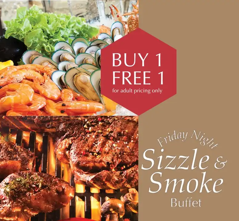 Friday Night: Sizzle and Smoke Buffet