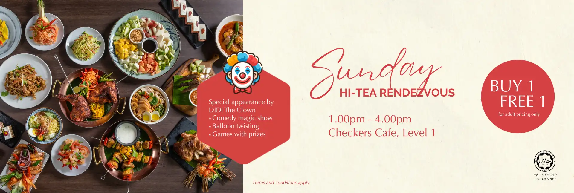 Sunday Hi-Tea Rendezvous