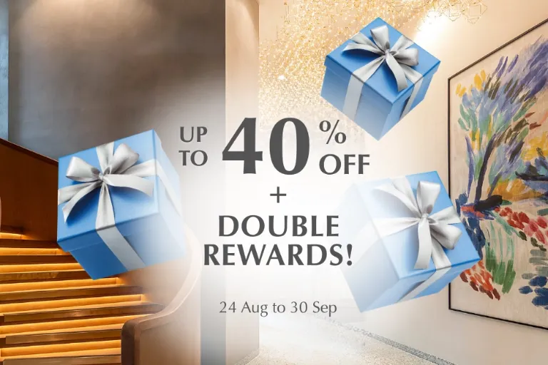 Double Points, Double Your Rewards – Members Enjoy Up to 40% Off Direct Bookings