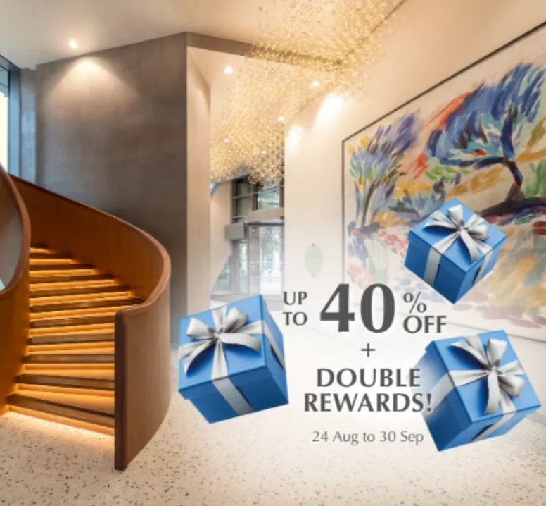 Double Points, Double Your Rewards – Members Enjoy Up to 40% Off Direct Bookings
