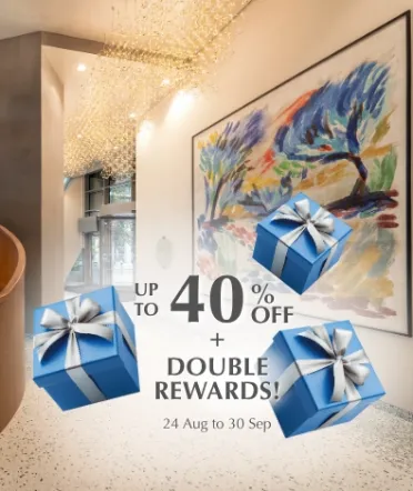 Double Points, Double Your Rewards – Members Enjoy Up to 40% Off Direct Bookings
