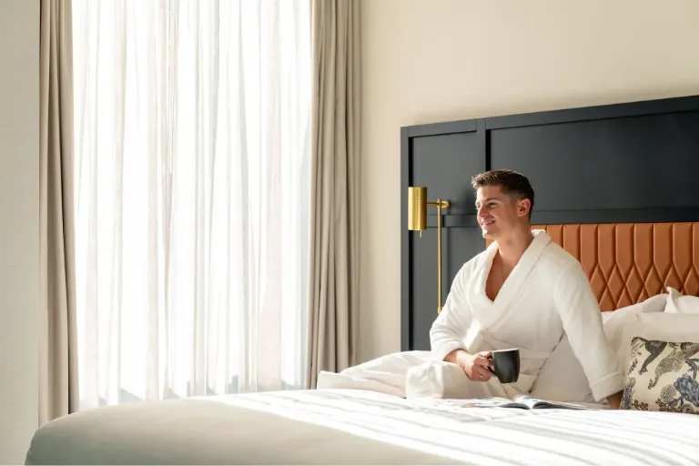 In-room wine access at Dorsett Melbourne