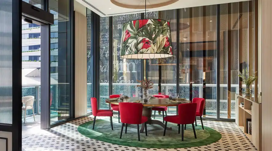 The Private Dining Room at Dorsett Melbourne