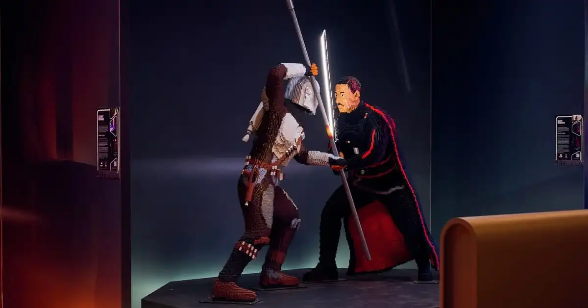 LEGO Star Wars exhibit at Melbourne Museum