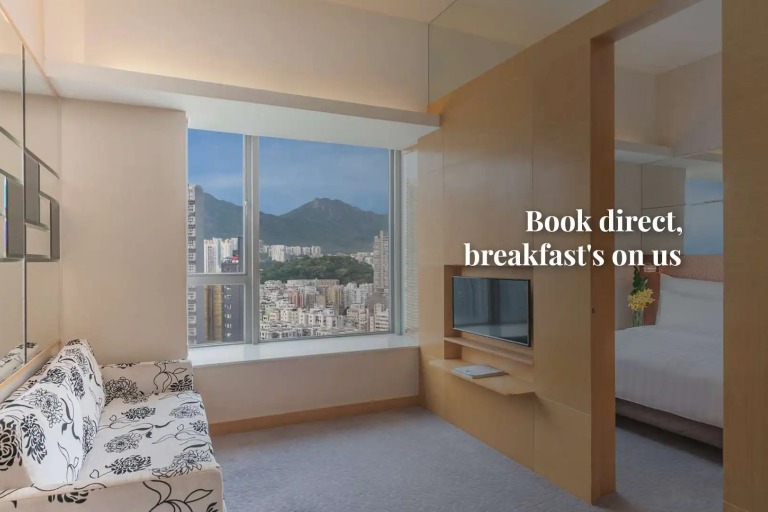 Book Direct to Enjoy Free Daily Breakfast