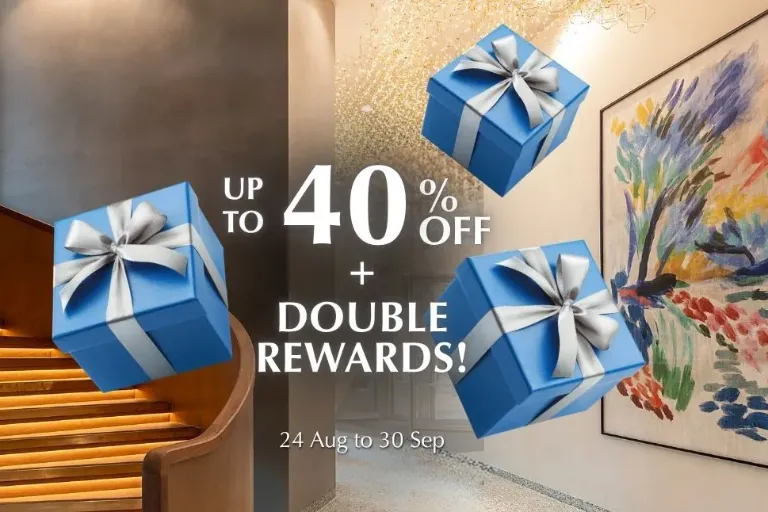 Double Points, Double Your Rewards – Members Enjoy Up to 40% Off Direct Bookings
