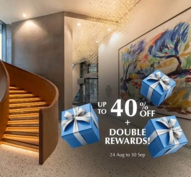 Double Points, Double Your Rewards – Members Enjoy Up to 40% Off Direct Bookings
