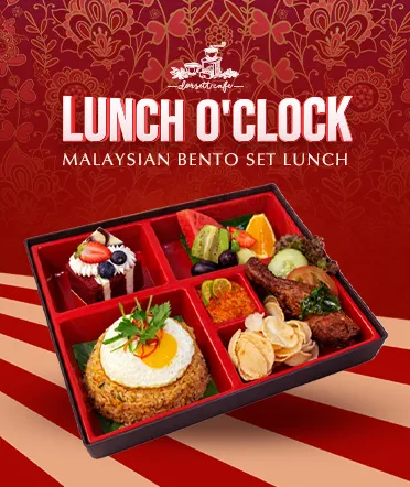 Lunch O’Clock Malaysian Bento Set Lunch