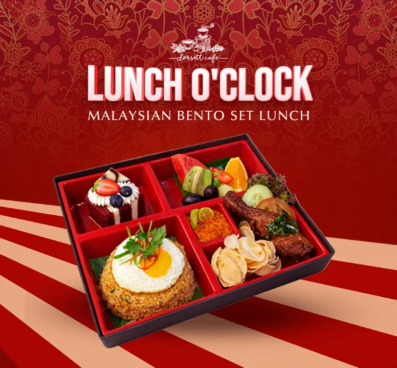 Lunch O’Clock Malaysian Bento Set Lunch