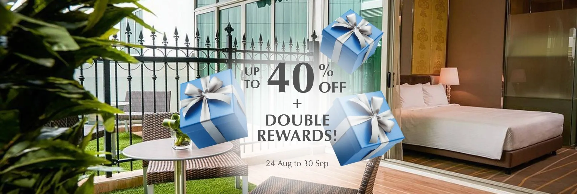 Double Points, Double Your Rewards – Members Enjoy Up to 40% Off Direct Bookings