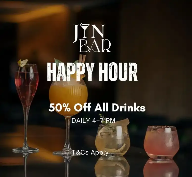 Jin Bar Daily Happy Hour