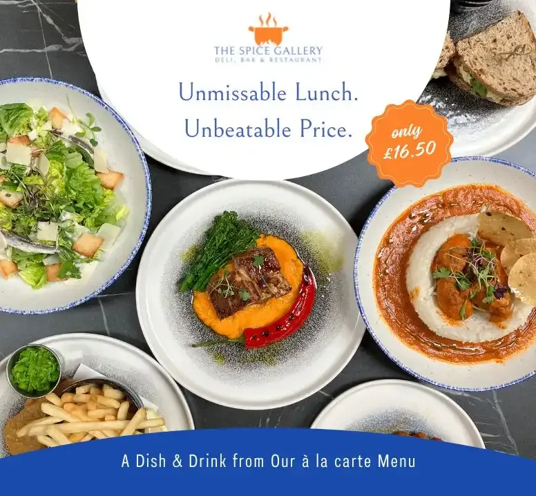 Lunch Combo at The Spice Gallery
