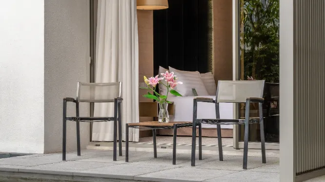 Balcony Room from Koi Pond view