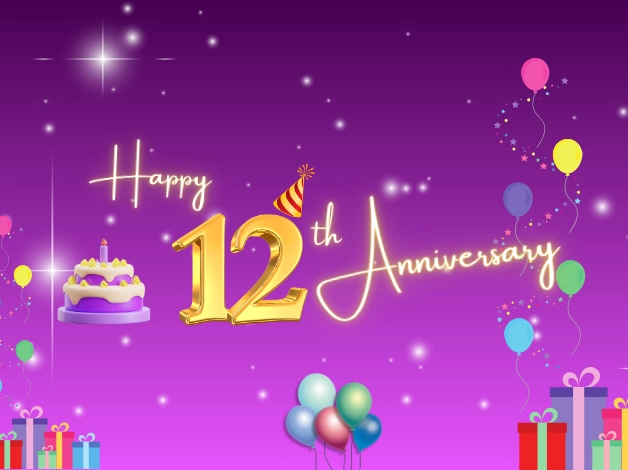 Celebrate Our 12th Anniversary with Exclusive Offers!